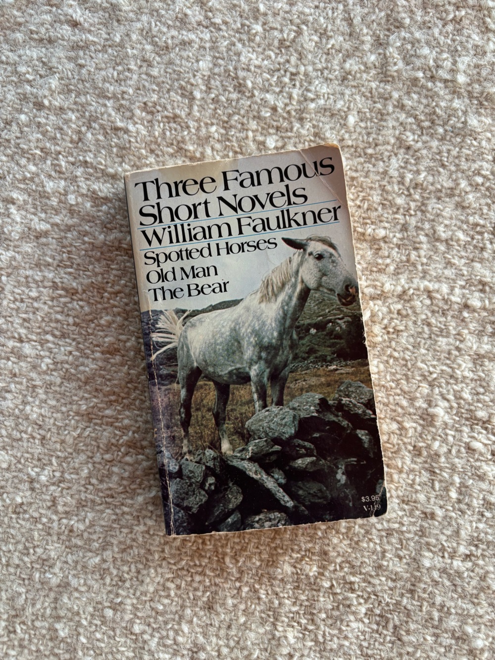 Vintage William Faulkner “Three Famous Short Novels”